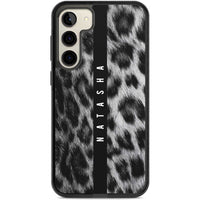 Personalised Snow Leopard Print