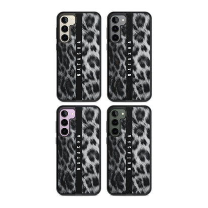 Personalised Snow Leopard Print