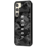 Personalised Black Camouflage Name