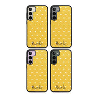 Personalised Yellow Polka Dot