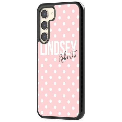 Personalised Pink Polka