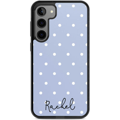 Personalised Simple Light Blue Dots
