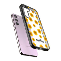 Personalised Sunflowers & Cursive