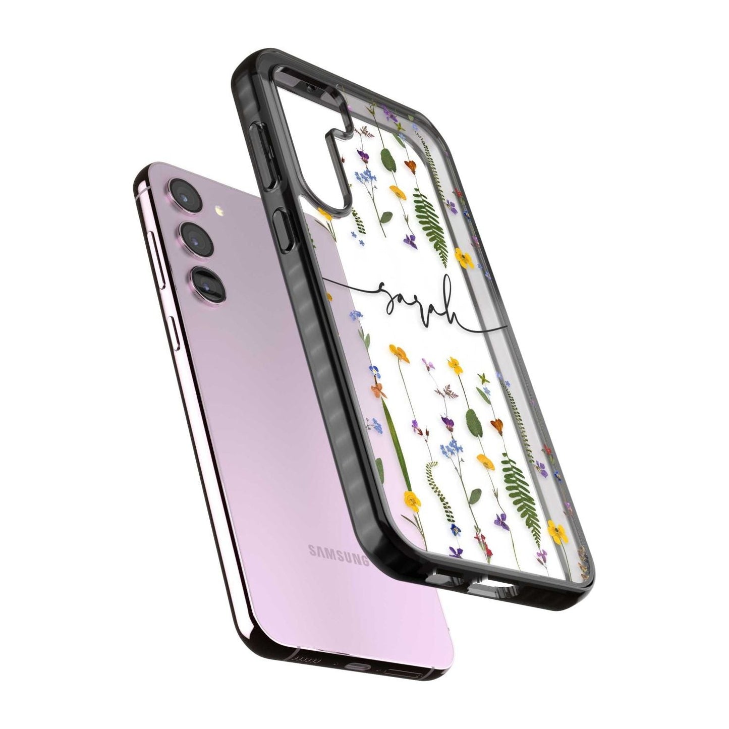 Chaîne de fleurs sauvages personnalisée