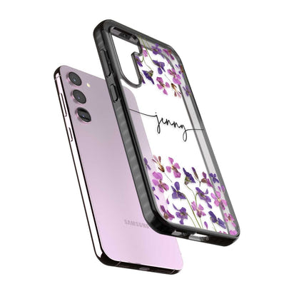 Personalised Purple Violets