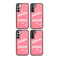 Personalised Light & Dark Pink Green Letters