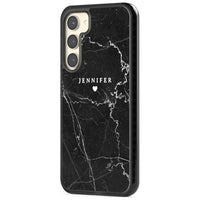 Personalised Black Marble