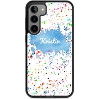Personalised Rainbow Splatter Name