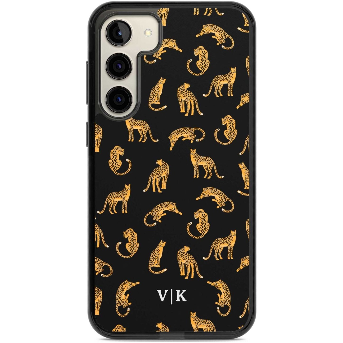 Personalised Gold Cheetah Pattern