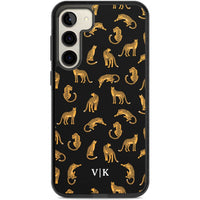 Personalised Gold Cheetah Pattern