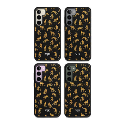 Personalised Gold Cheetah Pattern