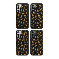 Personalised Gold Cheetah Pattern