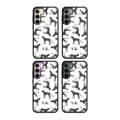 Personalised Black & White Cheetah Pattern