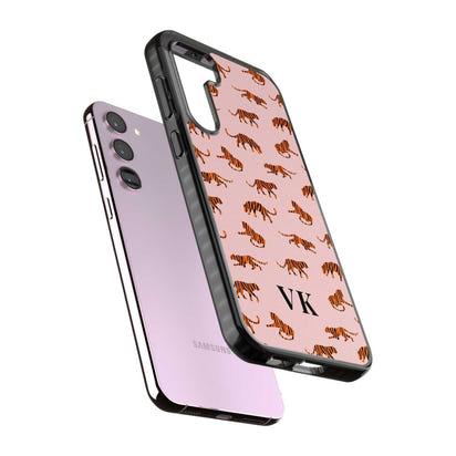 Personalised Pink Safari Tiger Pattern