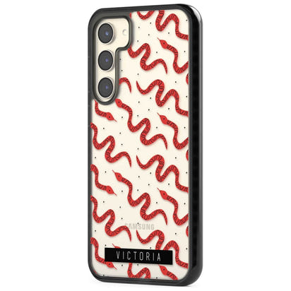 Personalised Red Snake Pattern