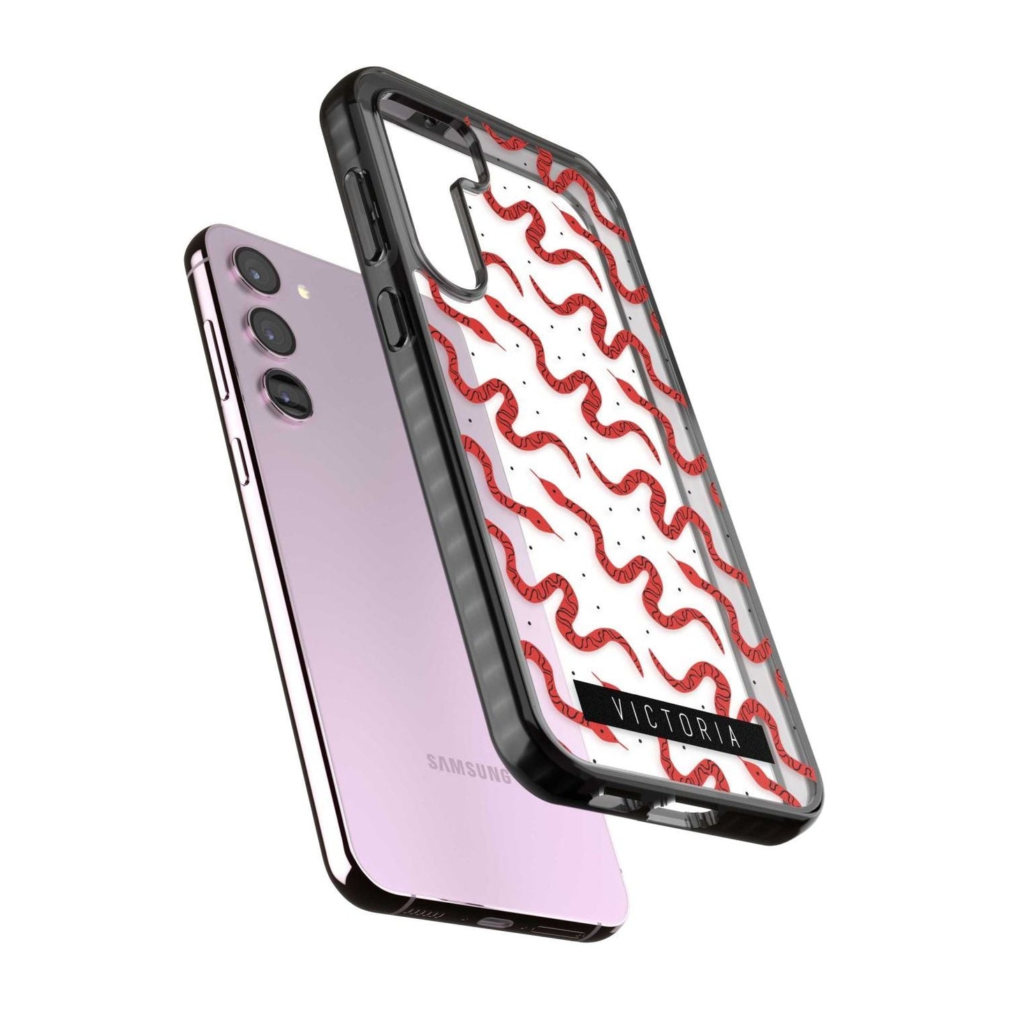 Personalised Red Snake Pattern