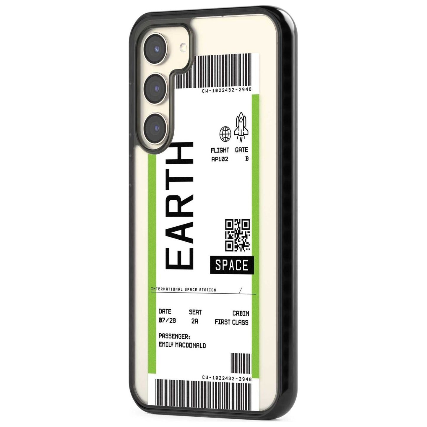Personalised Earth Travel Ticket