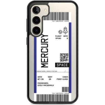 Personalised Mercury Travel Ticket