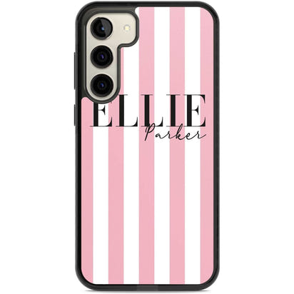 Personalised Pink Stripes