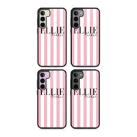 Personalised Pink Stripes