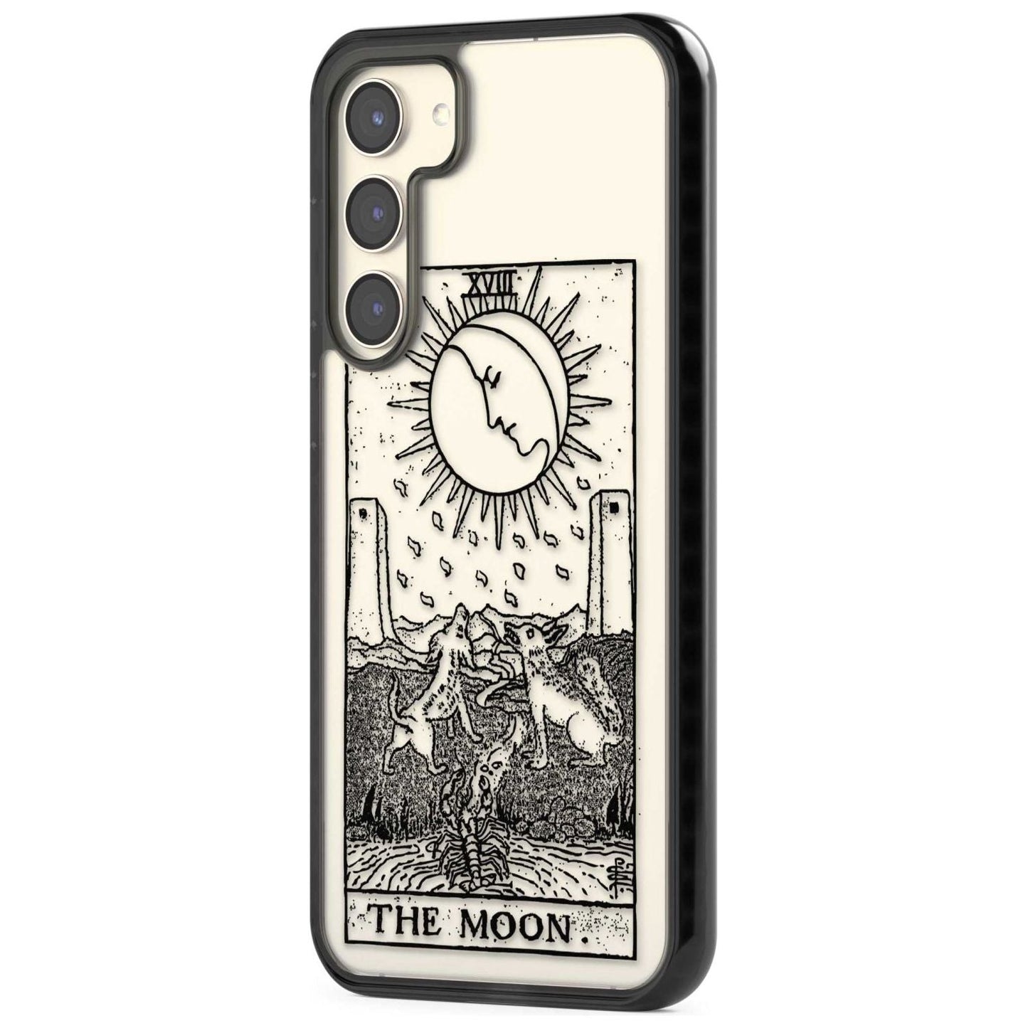 Personalised The Moon Tarot Card (Clear)