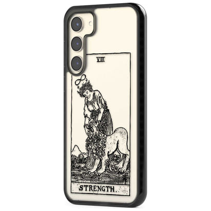 Personalisierte Stärke-Tarotkarte (Transparent)