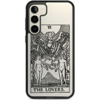 Personalisierte Tarotkarte „Die Liebenden“ (Transparent)