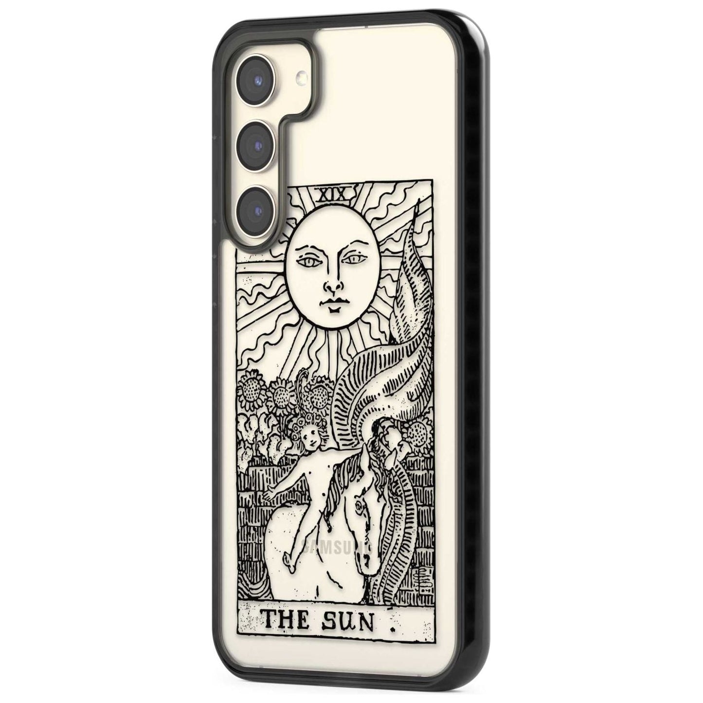 Personalised The Sun Tarot Card (Clear)