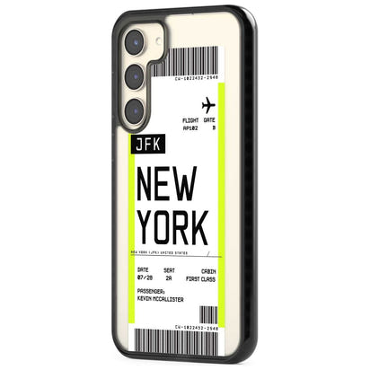 Personalised New York Boarding Pass