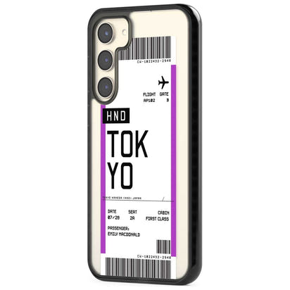 Personalised Tokyo Boarding Pass