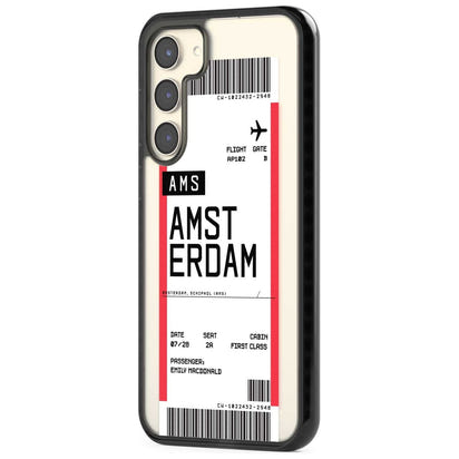 Personalised Amsterdam Boarding Pass