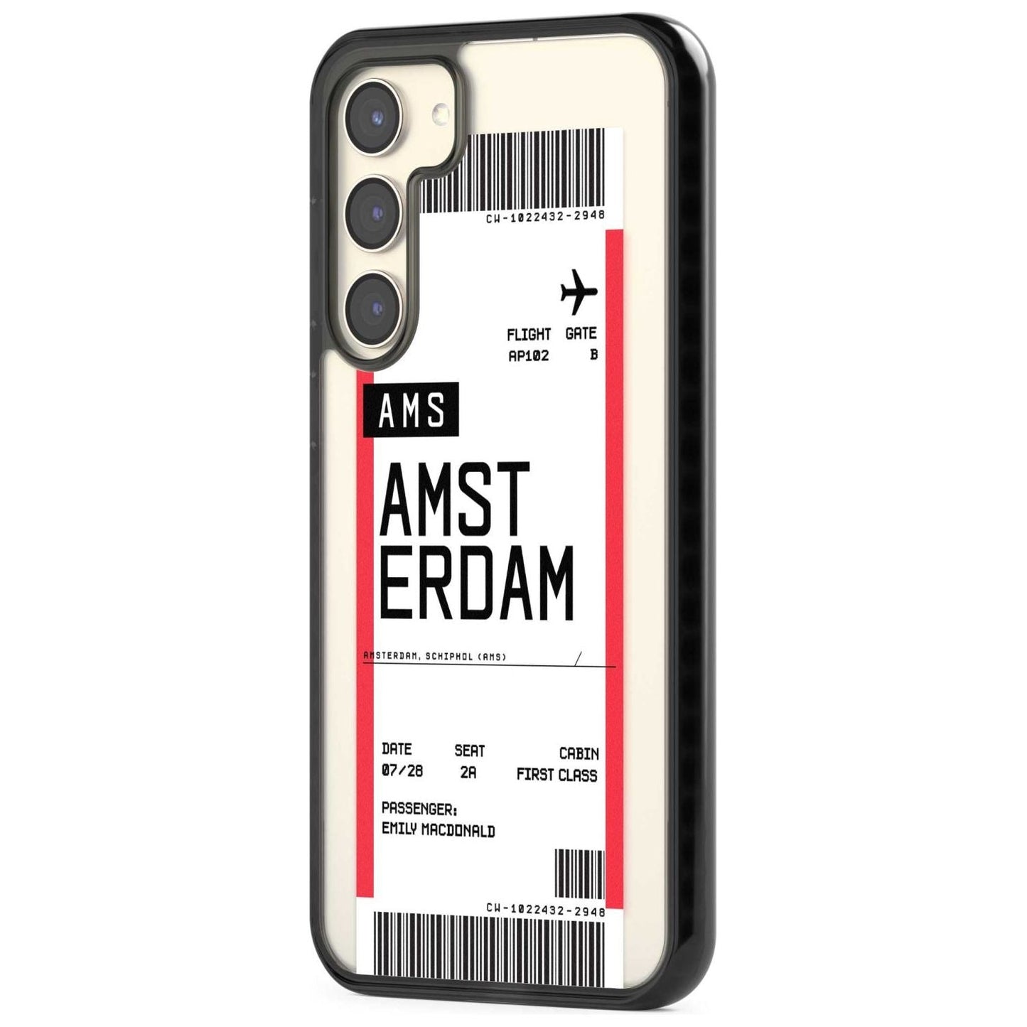 Personalised Amsterdam Boarding Pass