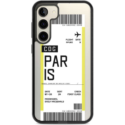 Personalised Paris Boarding Pass
