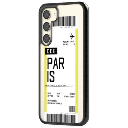 Personalised Paris Boarding Pass