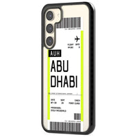 Personalised Abu Dhabi Boarding Pass
