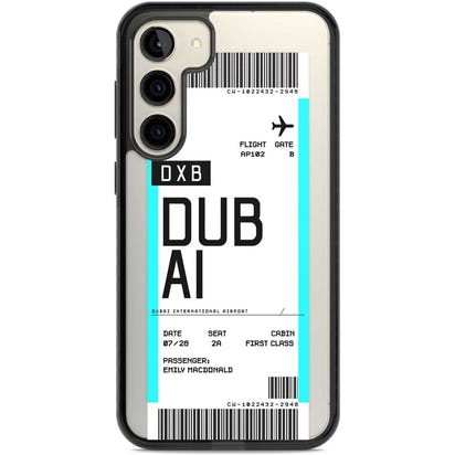 Personalised Dubai Boarding Pass