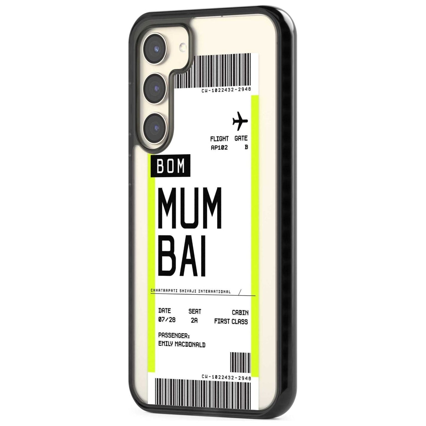 Personalised Mumbai Boarding Pass