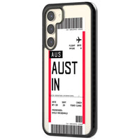 Personalised Austin Boarding Pass