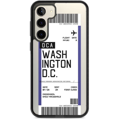 Personalised Washington D.C. Boarding Pass