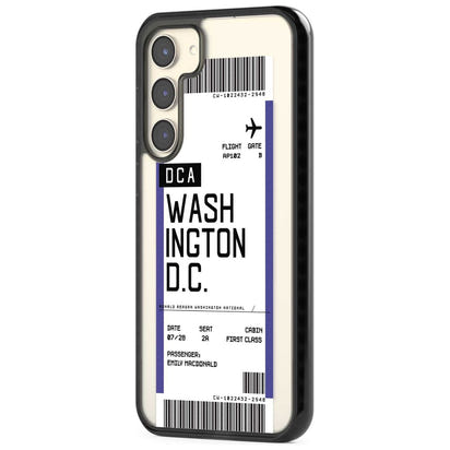 Personalised Washington D.C. Boarding Pass