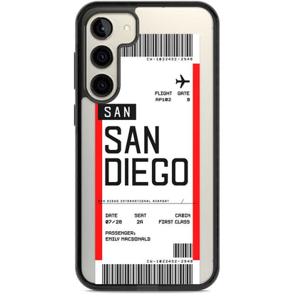 Personalised San Diego Boarding Pass