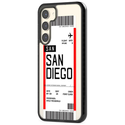 Personalised San Diego Boarding Pass
