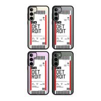 Carte d'embarquement personnalisée pour Détroit