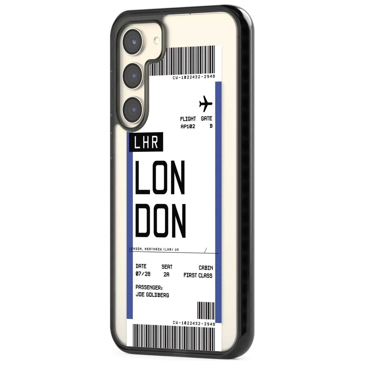 Personalised London Boarding Pass