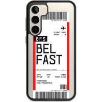Personalised Belfast Boarding Pass