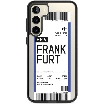 Personalised Frankfurt Boarding Pass
