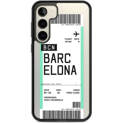 Personalised Barcelona Boarding Pass