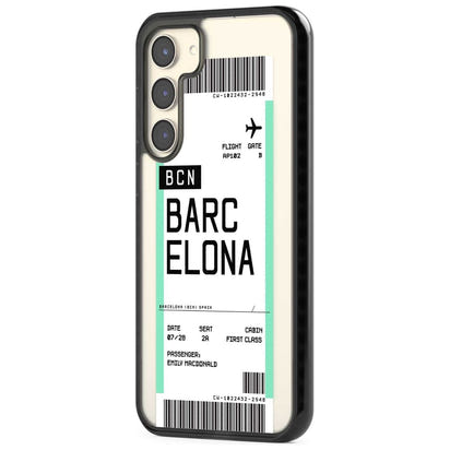 Personalised Barcelona Boarding Pass