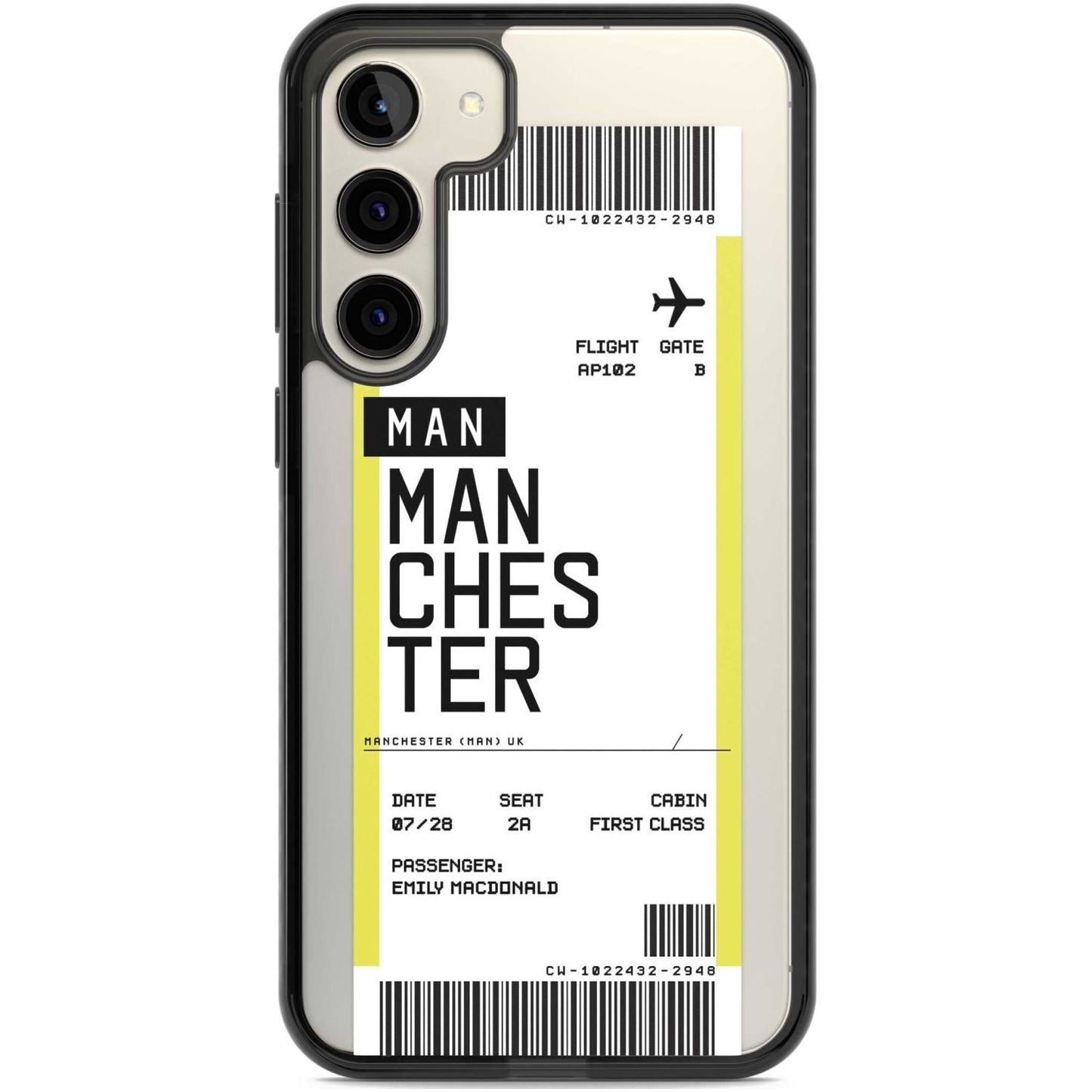 Personalised Manchester Boarding Pass