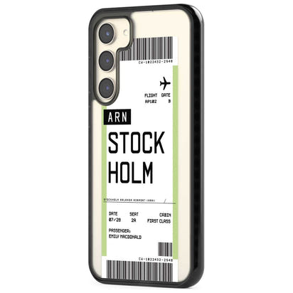 Personalised Stockholm Boarding Pass